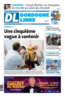 Dordogne Libre N°23157 du 26 novembre 2021 à télécharger sur iPad
