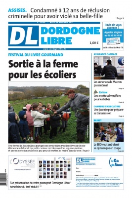 Dordogne Libre N°23148 du 16 novembre 2021 à télécharger sur iPad
