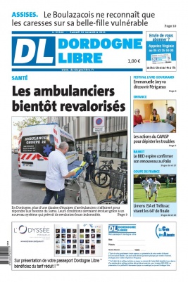 Dordogne Libre N°23146 du 13 novembre 2021 à télécharger sur iPad