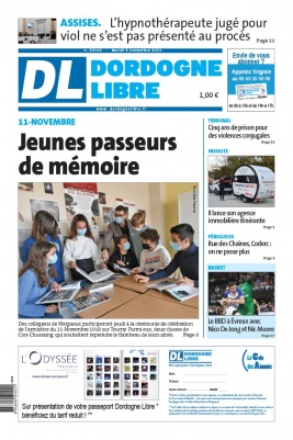 Dordogne Libre N°23143 du 09 novembre 2021 à télécharger sur iPad