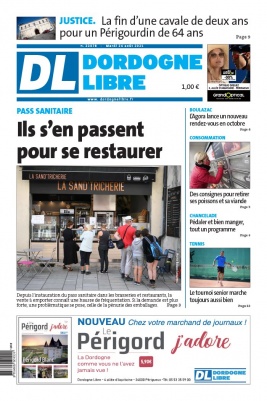 Dordogne Libre N°23078 du 24 août 2021 à télécharger sur iPad
