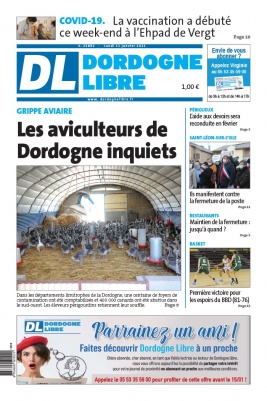 Dordogne Libre N°22892 du 11 janvier 2021 à télécharger sur iPad