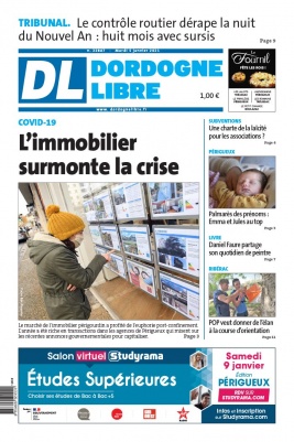 Dordogne Libre N°22887 du 05 janvier 2021 à télécharger sur iPad