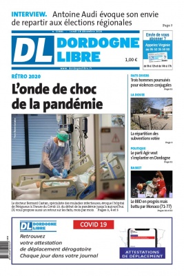 Dordogne Libre N°22881 du 28 décembre 2020 à télécharger sur iPad