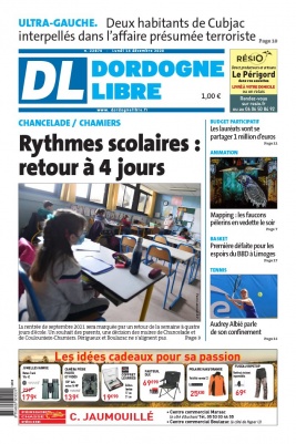 Dordogne Libre N°22870 du 14 décembre 2020 à télécharger sur iPad