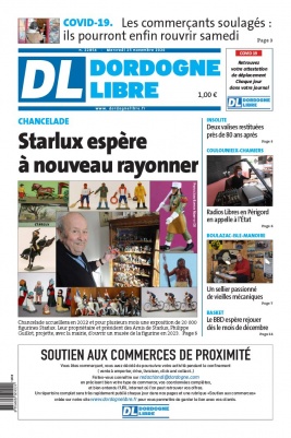 Dordogne Libre N°22854 du 25 novembre 2020 à télécharger sur iPad