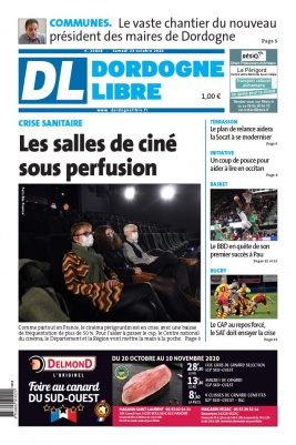 Dordogne Libre N°22828 du 24 octobre 2020 à télécharger sur iPad