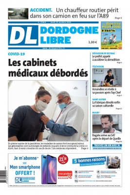 Dordogne Libre N°22826 du 22 octobre 2020 à télécharger sur iPad