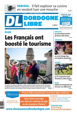 Dordogne Libre N°22787 du 07 septembre 2020 à télécharger sur iPad