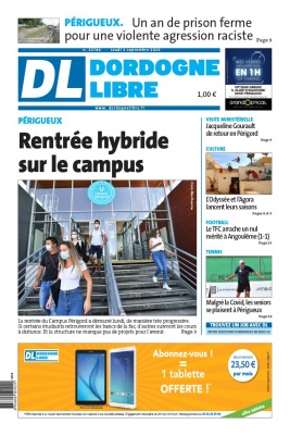 Dordogne Libre N°22784 du 03 septembre 2020 à télécharger sur iPad