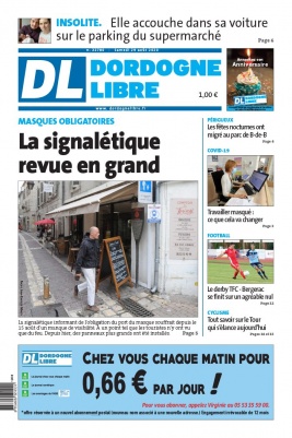 Dordogne Libre N°22780 du 29 août 2020 à télécharger sur iPad