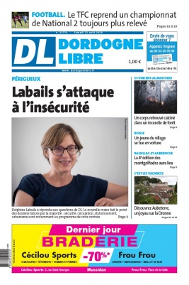Dordogne Libre N°22774 du 22 août 2020 à télécharger sur iPad