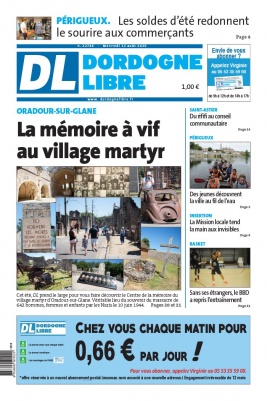 Dordogne Libre N°22766 du 12 août 2020 à télécharger sur iPad