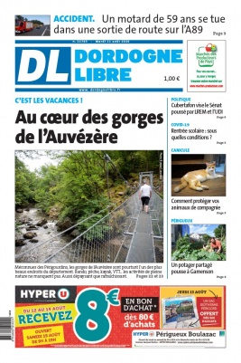 Dordogne Libre N°22765 du 11 août 2020 à télécharger sur iPad