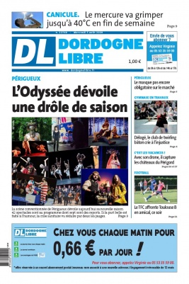 Dordogne Libre N°22760 du 05 août 2020 à télécharger sur iPad