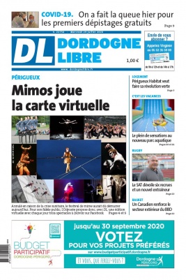 Dordogne Libre N°22754 du 29 juillet 2020 à télécharger sur iPad