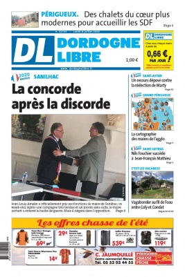 Dordogne Libre N°22735 du 06 juillet 2020 à télécharger sur iPad