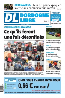 Dordogne Libre N°22684 du 04 mai 2020 à télécharger sur iPad