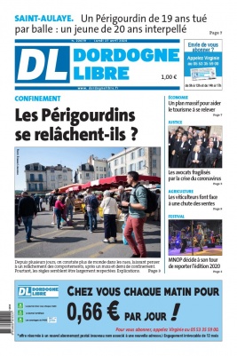 Dordogne Libre N°22679 du 27 avril 2020 à télécharger sur iPad