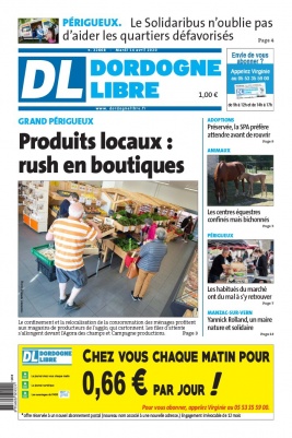 Dordogne Libre N°22668 du 14 avril 2020 à télécharger sur iPad