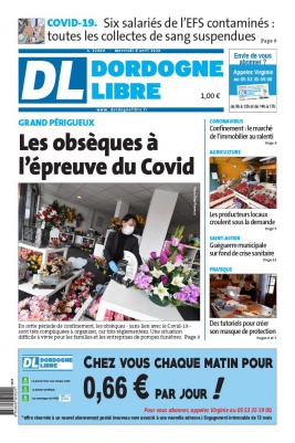 Dordogne Libre N°22664 du 08 avril 2020 à télécharger sur iPad