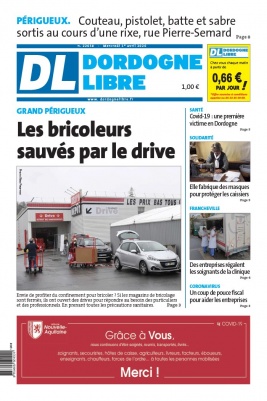 Dordogne Libre N°22658 du 01 avril 2020 à télécharger sur iPad