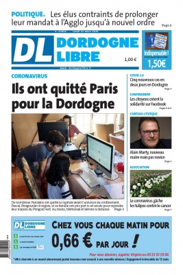 Dordogne Libre N°22650 du 23 mars 2020 à télécharger sur iPad