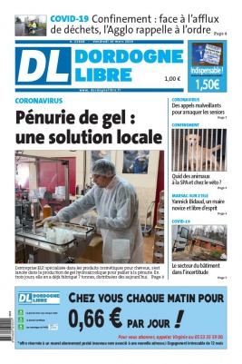 Dordogne Libre N°22648 du 20 mars 2020 à télécharger sur iPad