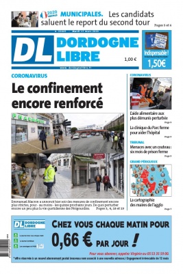 Dordogne Libre N°22645 du 17 mars 2020 à télécharger sur iPad