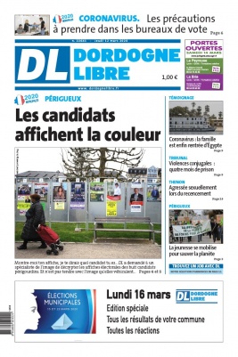 Dordogne Libre N°22641 du 12 mars 2020 à télécharger sur iPad