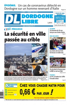 Dordogne Libre N°22637 du 07 mars 2020 à télécharger sur iPad