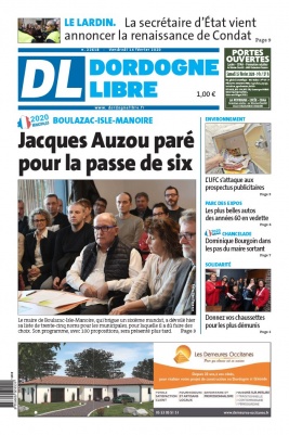 Dordogne Libre N°22618 du 14 février 2020 à télécharger sur iPad