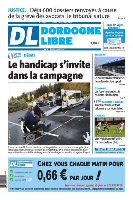 Dordogne Libre N°22617 du 13 février 2020 à télécharger sur iPad