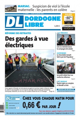 Dordogne Libre N°22599 du 23 janvier 2020 à télécharger sur iPad