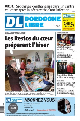 Dordogne Libre N°22540 du 13 novembre 2019 à télécharger sur iPad