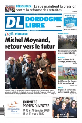Dordogne Libre N°22590 du 13 janvier 2020 à télécharger sur iPad