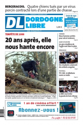 Dordogne Libre N°22577 du 27 décembre 2019 à télécharger sur iPad
