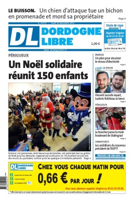 Dordogne Libre N°22576 du 26 décembre 2019 à télécharger sur iPad