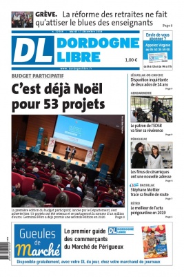 Dordogne Libre N°22569 du 17 décembre 2019 à télécharger sur iPad