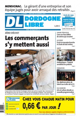 Dordogne Libre N°22546 du 20 novembre 2019 à télécharger sur iPad