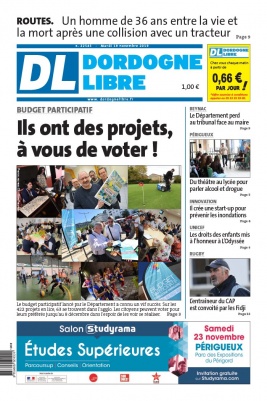 Dordogne Libre N°22545 du 19 novembre 2019 à télécharger sur iPad