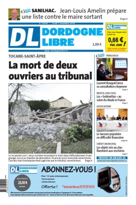 Dordogne Libre N°22536 du 07 novembre 2019 à télécharger sur iPad