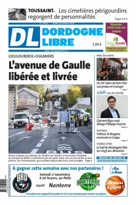 Dordogne Libre N°22531 du 31 octobre 2019 à télécharger sur iPad