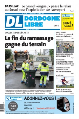 Dordogne Libre N°22526 du 25 octobre 2019 à télécharger sur iPad