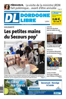 Dordogne Libre N°22520 du 18 octobre 2019 à télécharger sur iPad