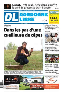 Dordogne Libre N°22515 du 12 octobre 2019 à télécharger sur iPad