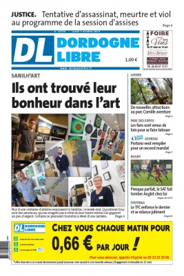 Dordogne Libre N°22510 du 07 octobre 2019 à télécharger sur iPad