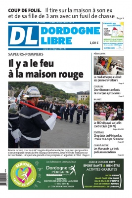 Dordogne Libre N°22504 du 30 septembre 2019 à télécharger sur iPad