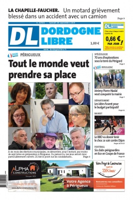 Dordogne Libre N°22503 du 28 septembre 2019 à télécharger sur iPad