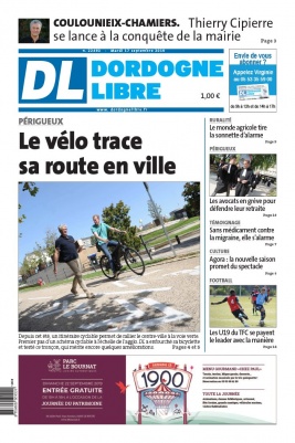 Dordogne Libre N°22493 du 17 septembre 2019 à télécharger sur iPad